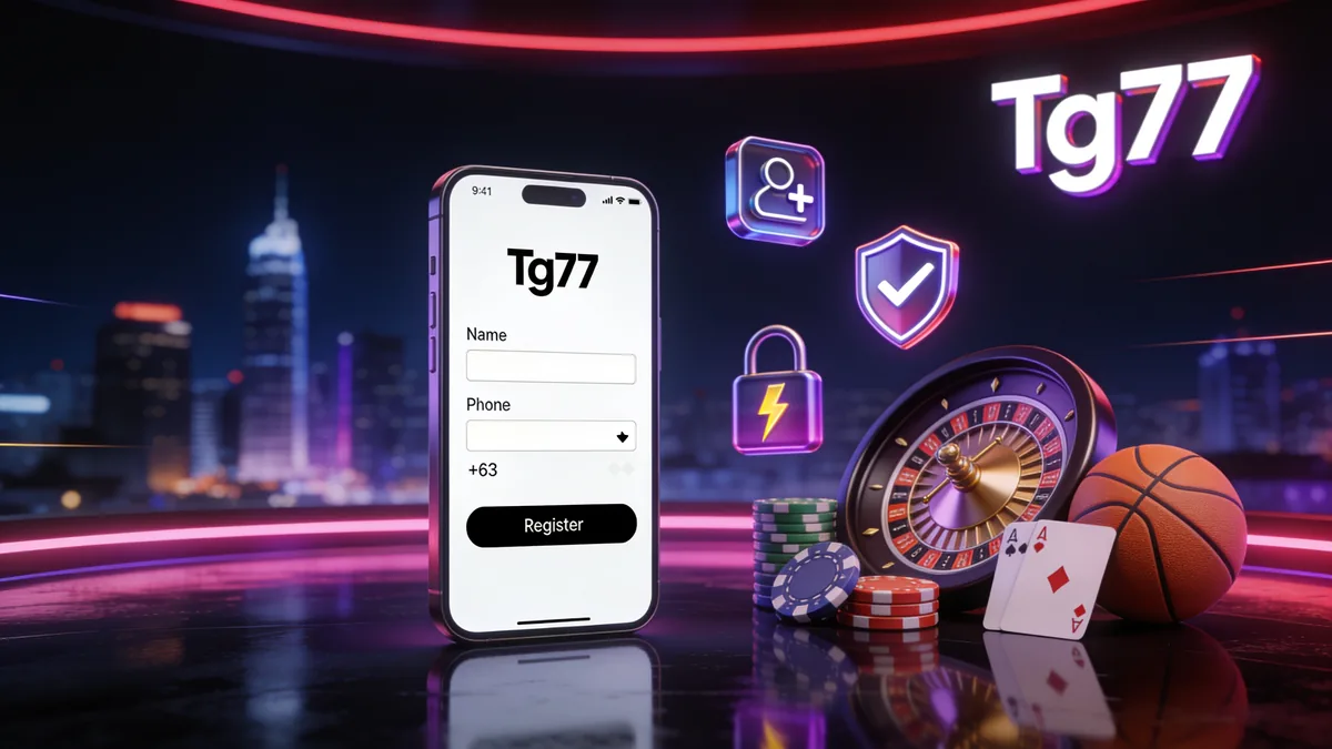 How to Create Your TG77 Casino Account: Your First Step to Rewards — tg77 casino in the Philippines