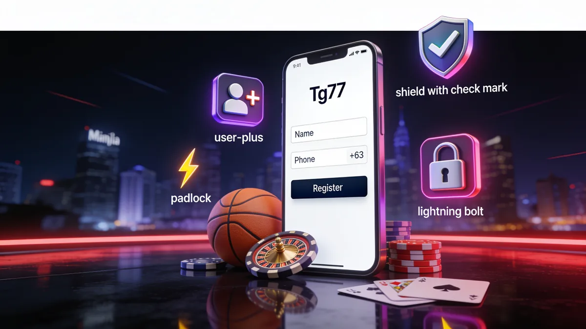 How to Register at TG77 Casino: tg77 casino guide for players in the Philippines